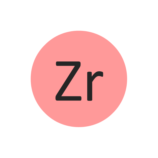 Химичният елемент Zr