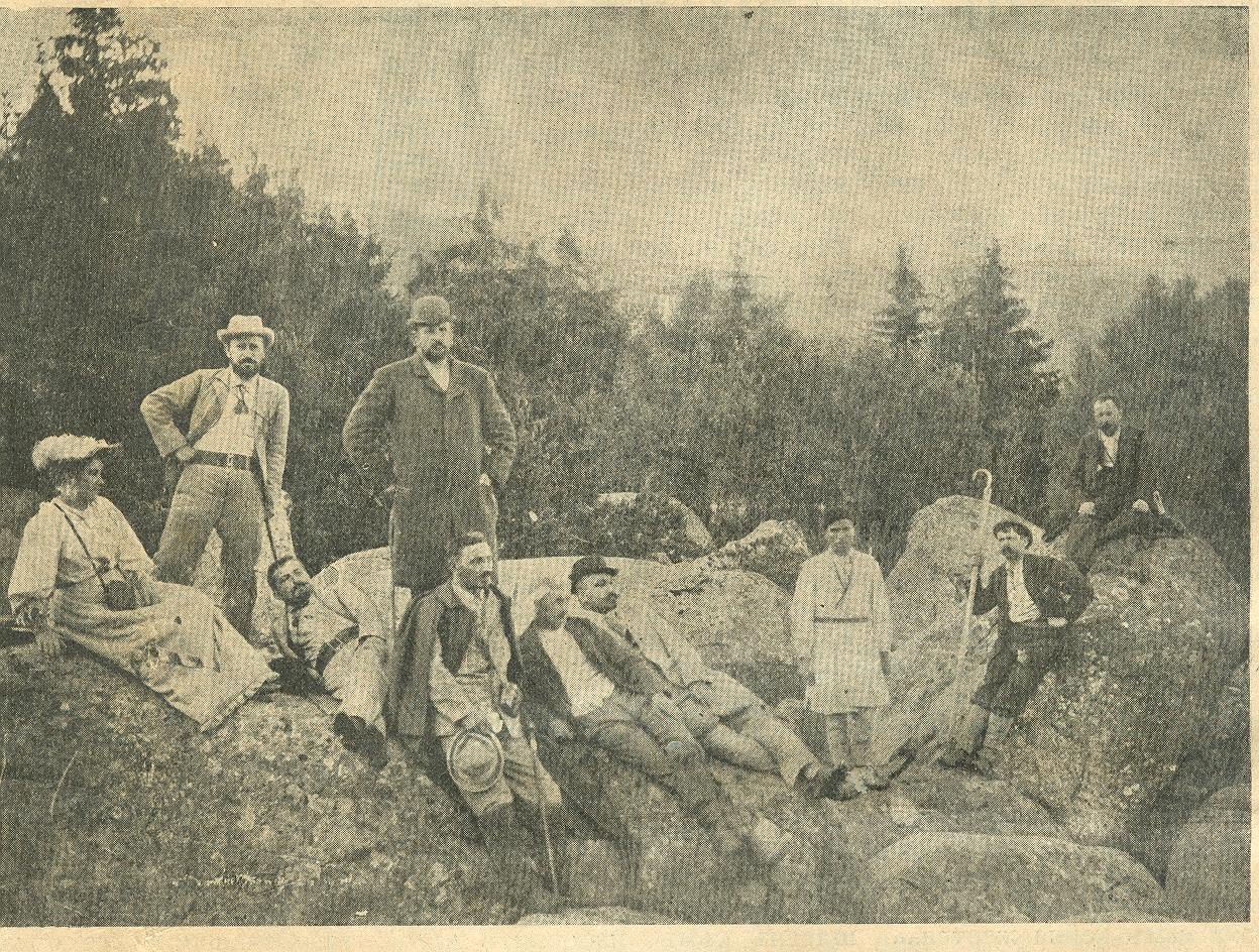 Излет на Черни връх, август 1894 г.